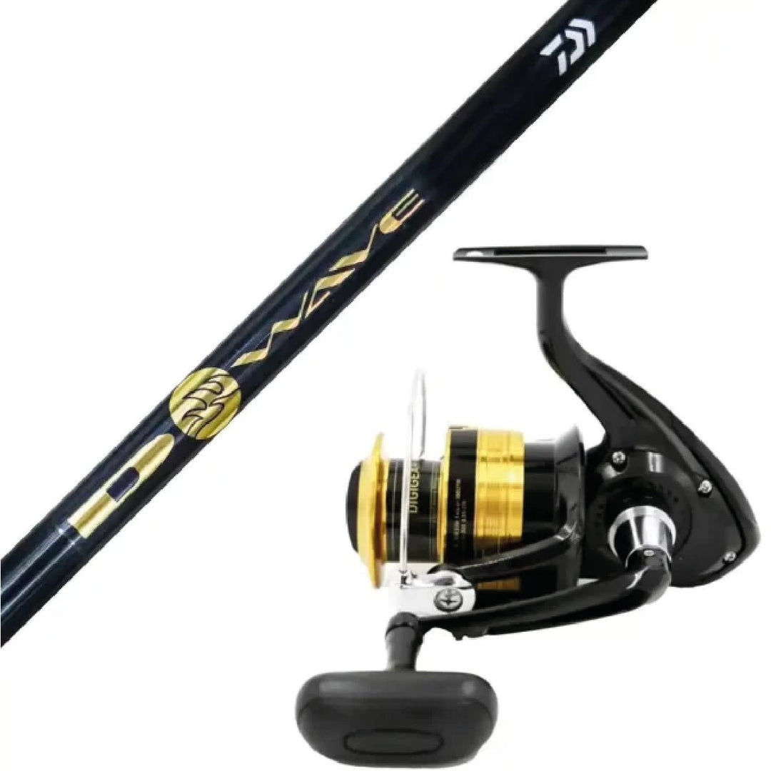 daiwa d-wave saltwater spinning combo 7ft 7' – Terrapesca Marine & Outdoors innovation that continues to subcategory:Conventional Combos SKU:12967-01 Baitcast Combo American Hero