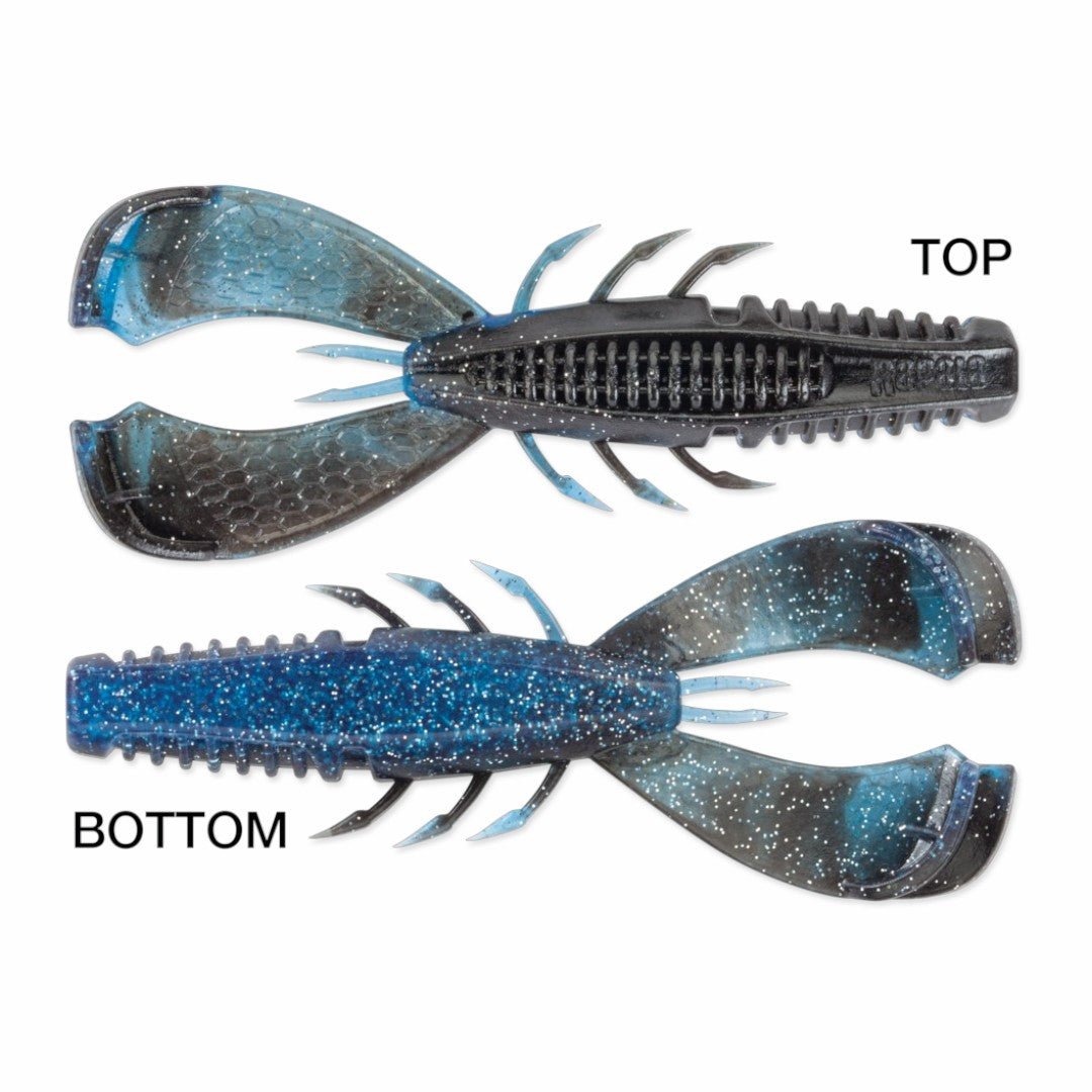 CrushCity Cleanup Craw 3 Köder - Green Pumpkin Magic Für Angler