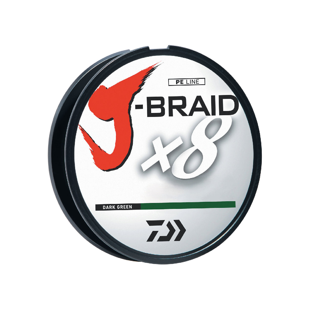 LINEA TRENZADA DAIWA J-BRAID X8 DARK GREEN